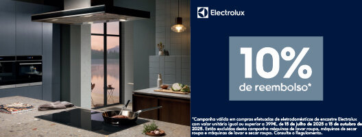 10% de Reembolso Eletrodomésticos de Encastre Electrolux