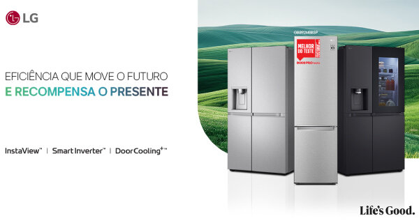 Cashback até 500€ na compra de Frio LG
