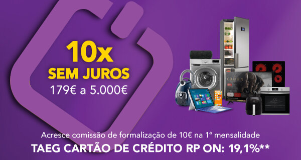 Em todas as compras de 179€ a 5.000€