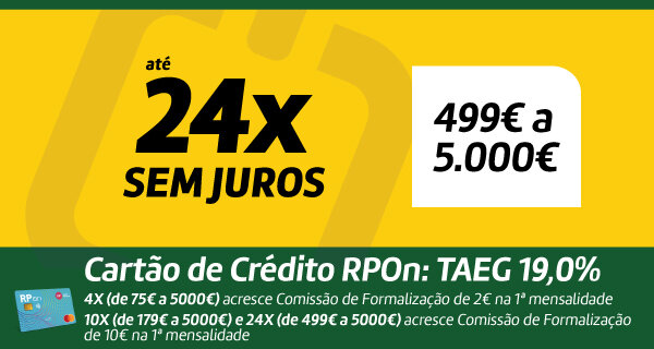 Até 24x Sem Juros em Encastre e TVs. Válido de 14 maio a 03 junho de 2026.