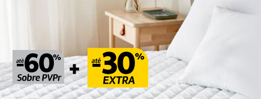 Descontos em toda a gama de Descanso Pikolin e Omega. Válido de 09 janeiro a 01 fevereiro 2026.