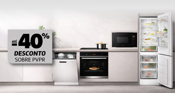 Até 40% Desconto sobre PVPr em Grandes Eletrodomésticos Encastre Electrolux. 09 a 15 