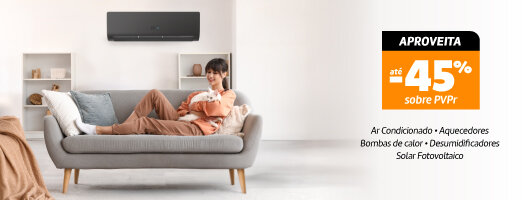 Especial Aquecimento. Conforto total à temperatura ideal. 01 a 09 de fevereiro. Promoção nos produtos assinalados.