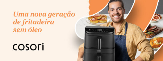 Fritadeiras Sem Óleo Cosori. Válido de 01 a 30 novembro de 2025. Fritadeiras Sem Óleo Cosori. Válido de 01 a 30 novembro de 2025.