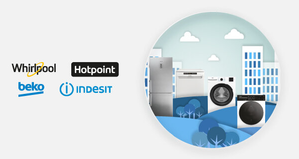 Até 40% Desconto Sobre PVPr em Grandes Eletrodomésticos Beko, Indesit, Hotpoint e Whilpool. Válido de 08 a 30 abril 2026