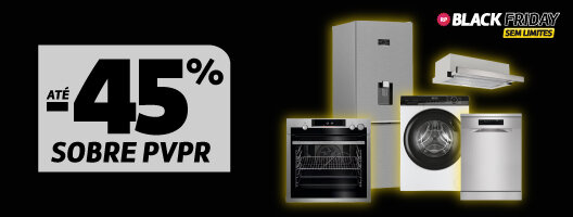 Até 45% Desconto Sobre PVPr em Grandes Eletrodomésticos. Válido 04 a 10 de novembro de 2025. Até 45% Desconto Sobre PVPr em Grandes Eletrodomésticos. Válido 04 a 10 de novembro de 2025.