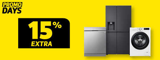PromoDays. 15% Desconto Extra Grandes Eletrodomésticos LG Livre Instalação. Utiliza o código: LG15. 17 a 19 abril de 2026.