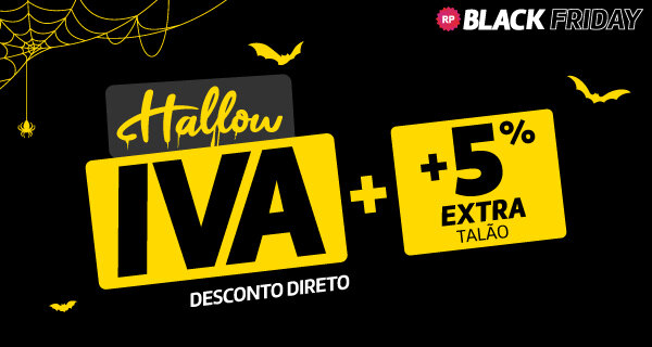 Hallow Iva Desconto Direto + 5% Extra Talão em todas as categorias de produto. 28 outubro a 03 de novembro 2026 Hallow Iva Desconto Direto + 5% Extra Talão em todas as categorias de produto. 28 outubro a 03 de novembro 2026