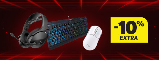 10% Desconto Extra em HyperX. Válido de 18 a 24 maio de 2026. 10% Desconto Extra em HyperX. Válido de 18 a 24 maio de 2026.