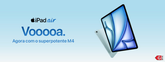 iPad Air, Voooooa. Agora com o superpotente M4.