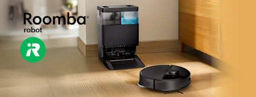 Aspirador iRobot Roomba Combo 405+. Válido de 24 fevereiro a 02 março de 2026.