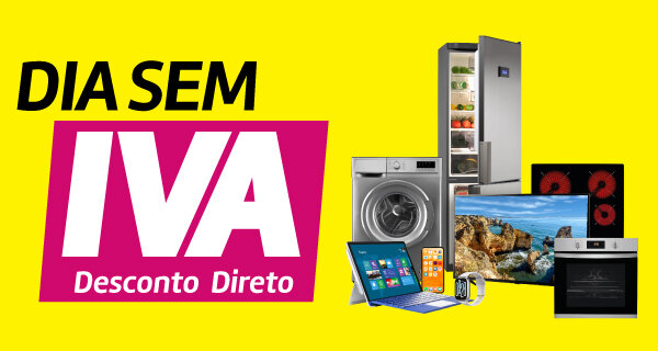 Dias sem Iva - Desconto Direto. Válido de 14 a 17 fevereiro de 2026. Dias sem Iva - Desconto Direto. Válido de 14 a 17 fevereiro de 2026.