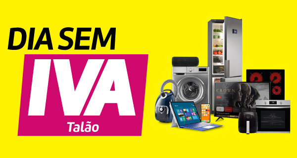 Dias Sem Iva em Talão. Todas as categorias de produto. 25 a 31 dezembro de 2025