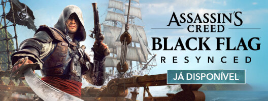 Já Disponível Assassin's Creed Black Flag Resynced a partir de 09 de julho de 2026. Já Disponível Assassin's Creed Black Flag Resynced a partir de 09 de julho de 2026.