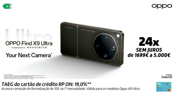 Já Disponível Novos Smartphones Oppo Find X9 Ultra. 24x Sem Juros de 1699€ a 5000€ Já Disponível Novos Smartphones Oppo Find X9 Ultra. 24x Sem Juros de 1699€ a 5000€