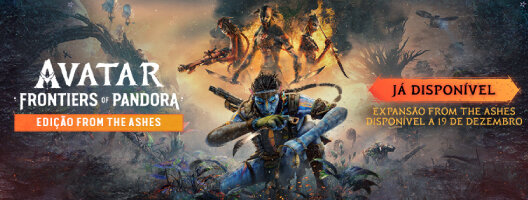 Pré-Venda Jogo Avatar Frontiers of Pandora. Descobre novos desafios. Válido de 05 dezembro a 05 janeiro de 2025