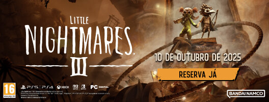 Pré-Venda do Jogo Little Nightmare. Disponível a 10 outubro de 2025.