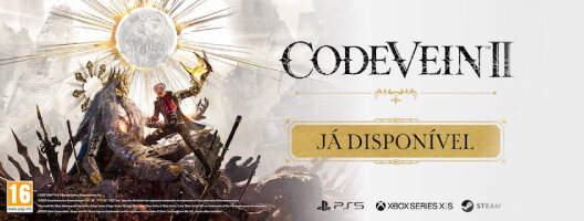Code Vein II - Já Disponivel. 02 a 15 de fevereiro de 2026. Promoção nos produtos assinalados.