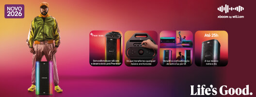 Lançamento LG XBoom AI Stage 501. As tuas festas nunca mais serão iguais.