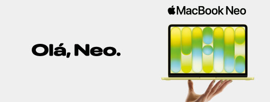 Olá, Neo. MacBook Neo. Já Disponível.