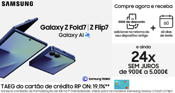 Já Disponível Samsung Galaxy Z Fold7 | Z Flip7
