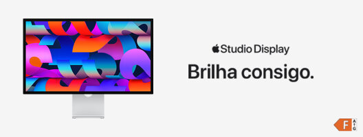 Studio Display. Brilha consigo. Já Disponível.