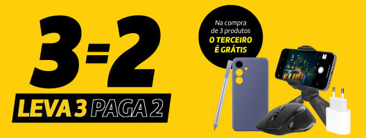 Acessórios Smartphone, Tablet e PC. Na compra de 3 produtos O TERCEIRO É GRÁTIS.