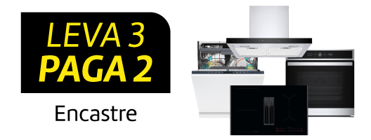 Promoção Leva 3 Paga 2 em Encastre. Válido de 28 agosto a 01 setembro de 2025. Promoção Leva 3 Paga 2 em Encastre. Válido de 28 agosto a 01 setembro de 2025.