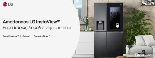 Nova gama de Americanos LG InstaView. Válido de 15 a 31 dezembro de 2025. Nova gama de Americanos LG InstaView. Válido de 15 a 31 dezembro de 2025.