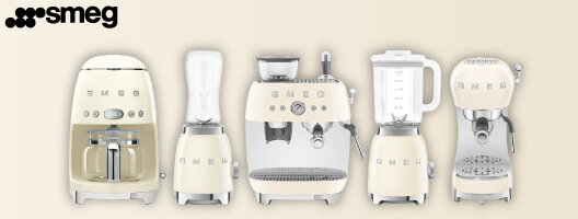 15% Desconto Sobre PVPr Liquidificadoras e Máquinas de Café Smeg