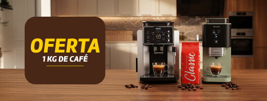 Oferta 1Kg de Café Grão Bicafé na compra de Máquinas de Café Automática e Semi Automática Krups. 15 a 30 setembro 2026. Oferta 1Kg de Café Grão Bicafé na compra de Máquinas de Café Automática e Semi Automática Krups. 15 a 30 setembro 2026.