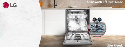 Máquinas de Lavar Loiça LG. Agora com classe de eficiência energética até A -20%. Válido de 11 a 25 março de 2026.