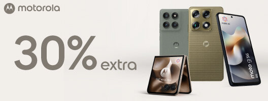 30% Desconto Extra Todos Smartphones Motorola. O futuro dá-lhe um desconto. 22 a 24 de maio de 2026. Consulta Condições. 30% Desconto Extra Todos Smartphones Motorola. O futuro dá-lhe um desconto. 22 a 24 de maio de 2026. Consulta Condições.
