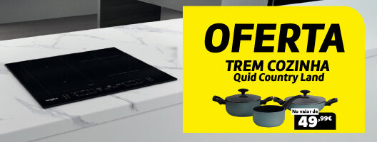 Oferta Trem Cozinha Quid Country Land na compra da placa Whirlpool WL B1160 BF