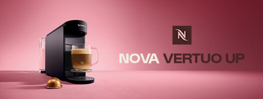 Oferta 50€ em Café Nespresso na compra de uma Máquina de Café Vertuo Up. Válido 01 abril a 31 dezembro de 2025 Oferta 50€ em Café Nespresso na compra de uma Máquina de Café Vertuo Up. Válido 01 abril a 31 dezembro de 2025