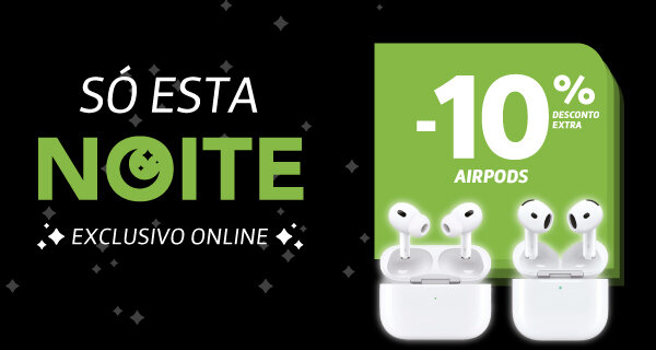 Airpods Utiliza o código: NOITE10