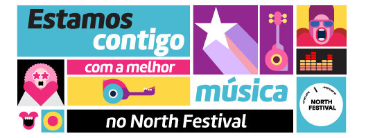Radio Popular no North Festival. Vem visitar-nos. 05 a 07 de junho de 2026.