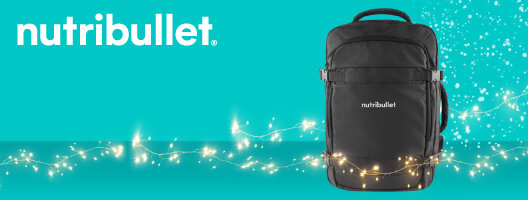 Ganha 1 Mochila de Viagem, na compra de um Blender Nutribullet. Válido de 01 a 31 dezembro de 2025. Ganha 1 Mochila de Viagem, na compra de um Blender Nutribullet. Válido de 01 a 31 dezembro de 2025.