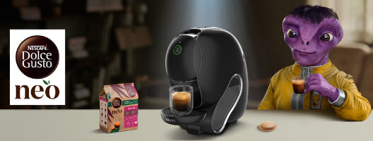 Oferta 40€ em vales de desconto Na compra de uma máquina de café Dolce Gusto NEO Oferta 40€ em vales de desconto Na compra de uma máquina de café Dolce Gusto NEO