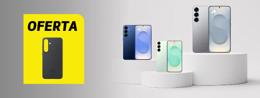 Oferta Capa Samsung S25+ Silicone BK na compra Samsung Galaxy S25+. 02 de março a 03 de maio.