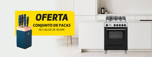 Oferta conjunto de facas na compra de qualquer fogão La Germania e Century. Válido de 20 agosto a 02 setembro de 2026. Oferta conjunto de facas na compra de qualquer fogão La Germania e Century. Válido de 20 agosto a 02 setembro de 2026.