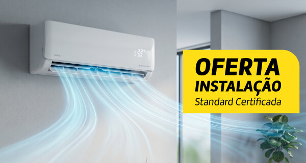 Na compra Ar Condicionados Whirlpool e Hisense Conforto, frescura e bem-estar todos os dias