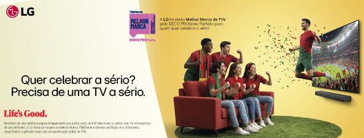 Oferta Soundbar Na compra de uma LG TV. 20 abril a 24 maio de 2026.