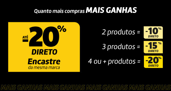 Até 20% Desconto Direto em Eletrodomésticos de Encastre. 15 de julho a 17 de agosto de 2026. Até 20% Desconto Direto em Eletrodomésticos de Encastre. 15 de julho a 17 de agosto de 2026.