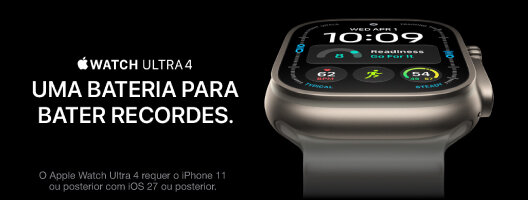 Watch Ultra 4. Uma bateria para bater recordes.