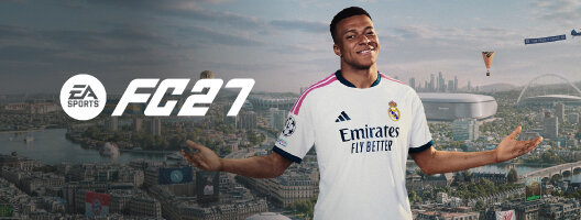 Pré-Venda Jogo EA Sports FC 27. Vive o jogo ao máximo. Disponível a 25 de setembro de 2026. Pré-Venda Jogo EA Sports FC 27. Vive o jogo ao máximo. Disponível a 25 de setembro de 2026.