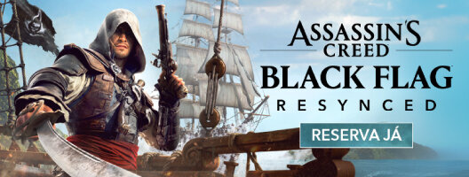 Pré-Venda Assassin's Creed Black Flag Resynced. Reserva Já. 11 de maio a 08 julho de 2026.