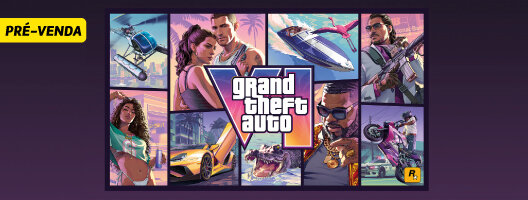 Pré-Venda Jogo GTA Vl. 15% Desconto direto. Lançamento a 19 novembro de 2026.