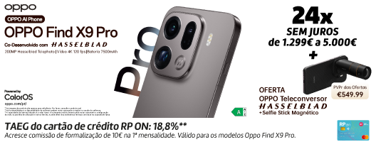 Pré-Venda Oppo Find X9 Pro. Válido 28 outubro a 02 novembro de 2025. Pré-Venda Oppo Find X9 Pro. Válido 28 outubro a 02 novembro de 2025.