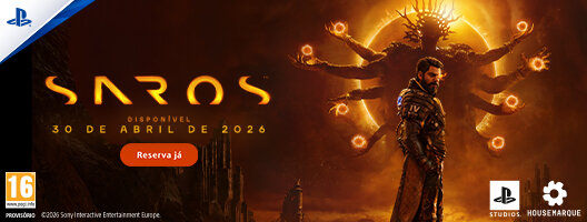 Jogo PS5 Saros. Pré-venda. O futuro da sobrevivência começa aqui